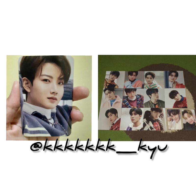 SHARING LYRIC CARD KIT KIHNO ALBUM TREASURE THE SECOND STEP CHAPTER ONE TSS JIKJIN LIRIK PC HYUNSUK 
