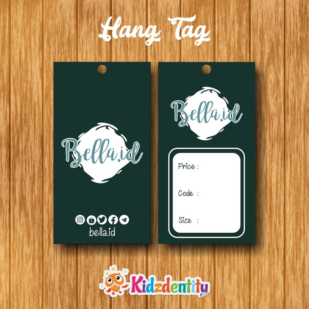 

KIDZDENTITY HANGTAG "11