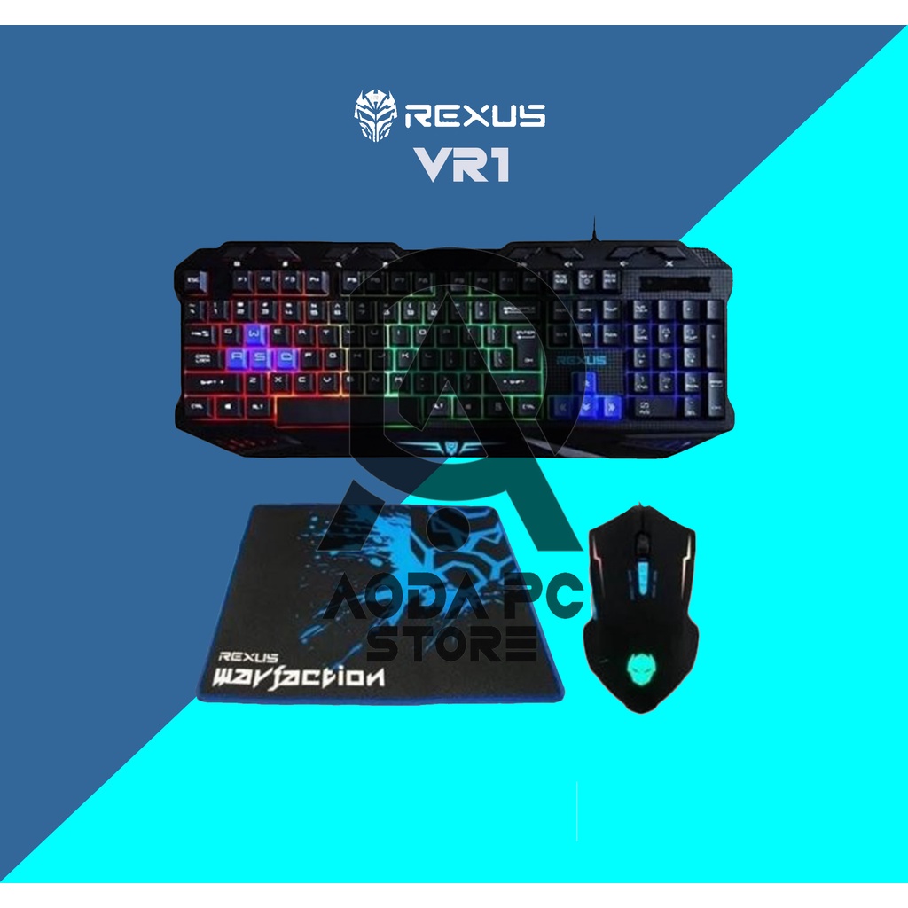 REXUS VR1 Keyboard + Mouse GAMING Warfaction