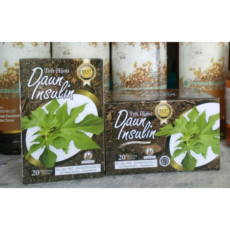 

Teh herbal daun insulin Teh celup daun insulin obat herbal daun insulin 100gr