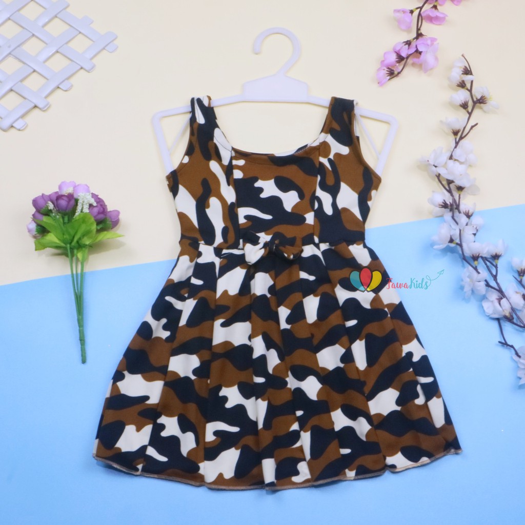 Tanktop Clairine ABRI uk Bayi - 4 Tahun / Dress Anak Perempuan Baju Pakaian Anak Motif Import Balita