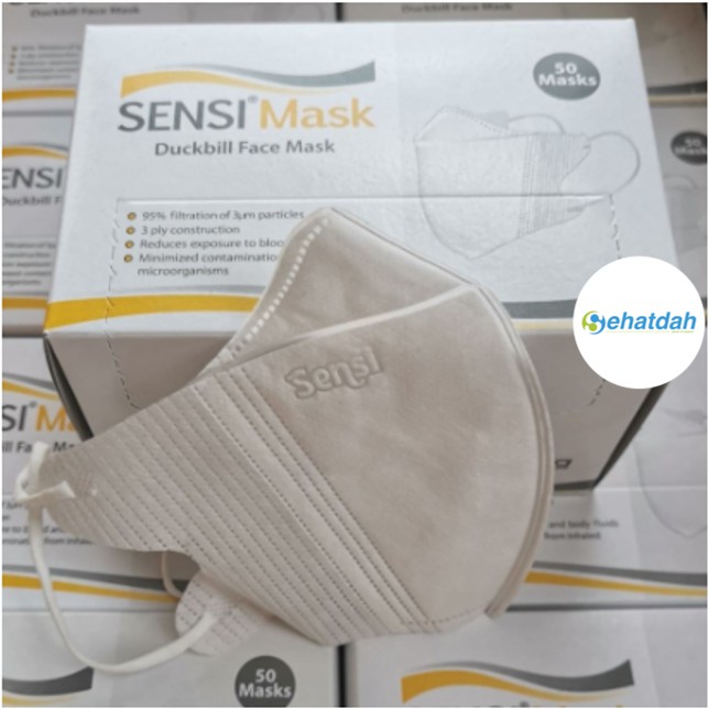 Masker Sensi Duckbill New 4 Ply - 50 pcs / box