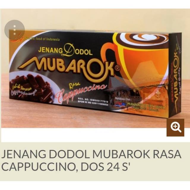 

JENANG KUDUS MUBAROK RASA CAPPUCINO - OLEH-OLEH KHAS KUDUS - MAKANAN RINGAN - CAMILAN MANIS LEGIT