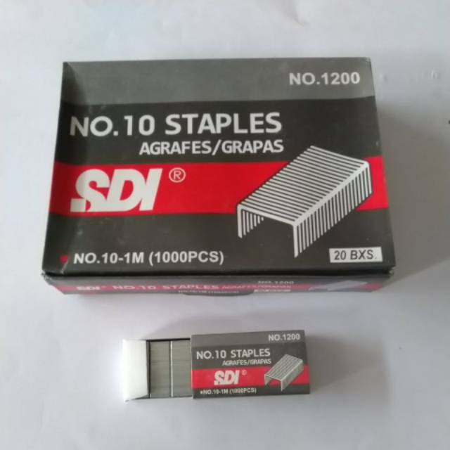 

STAPLES SDI No. 10