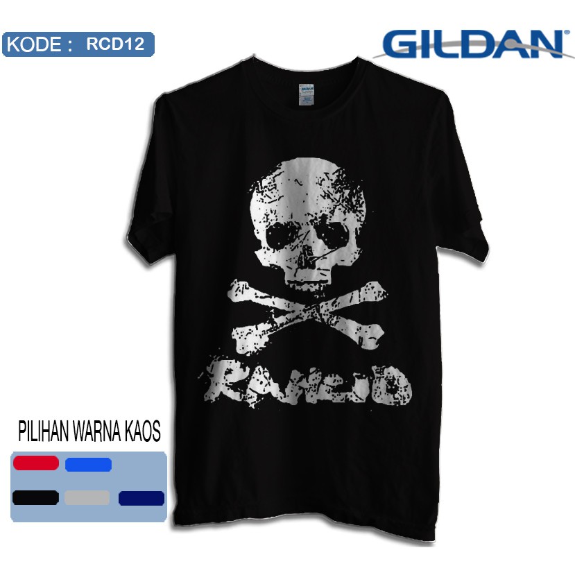 Kaos rancid band original gildan softstyle rcd12