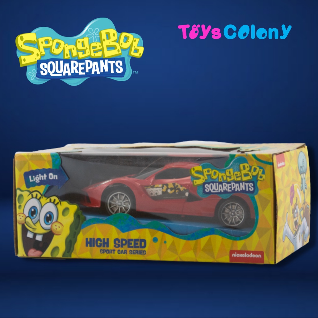 MAINAN REMOTE CONTROL RC FERRARI SPORT CAR SPONGEBOB SERIES 1382-2