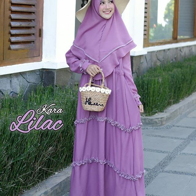 Gamis Wollycrepe Premium Kara Zabannia