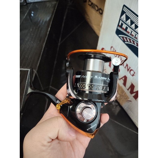 reel pioneer sabre twitch 5000 metal body saltwater