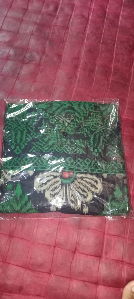 Kemeja Batik Motif Kecubung Ijo