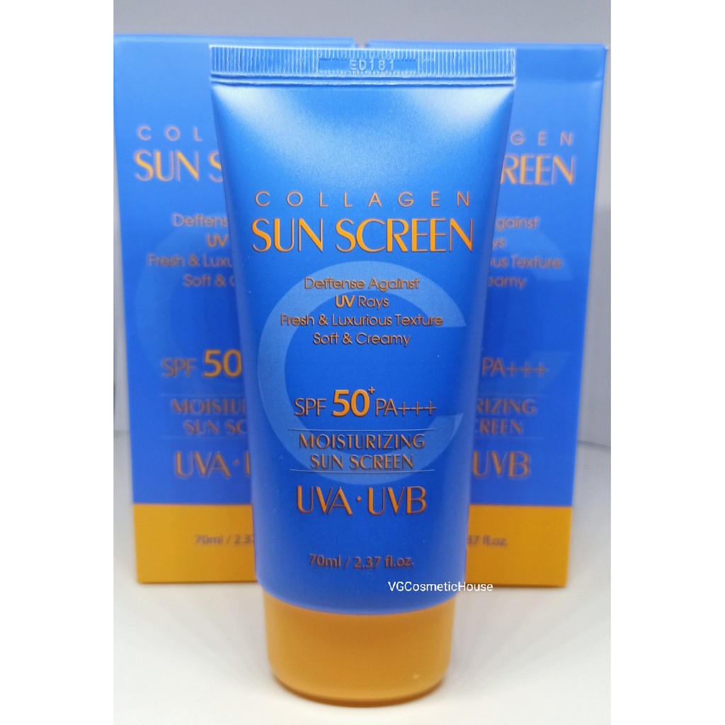 3W CLINIC Collagen SUN SCREEN SPF 50+ PA+++ 70ml