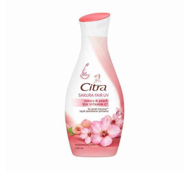 Citra Hand and Body Lotion Sakura Fair UV
