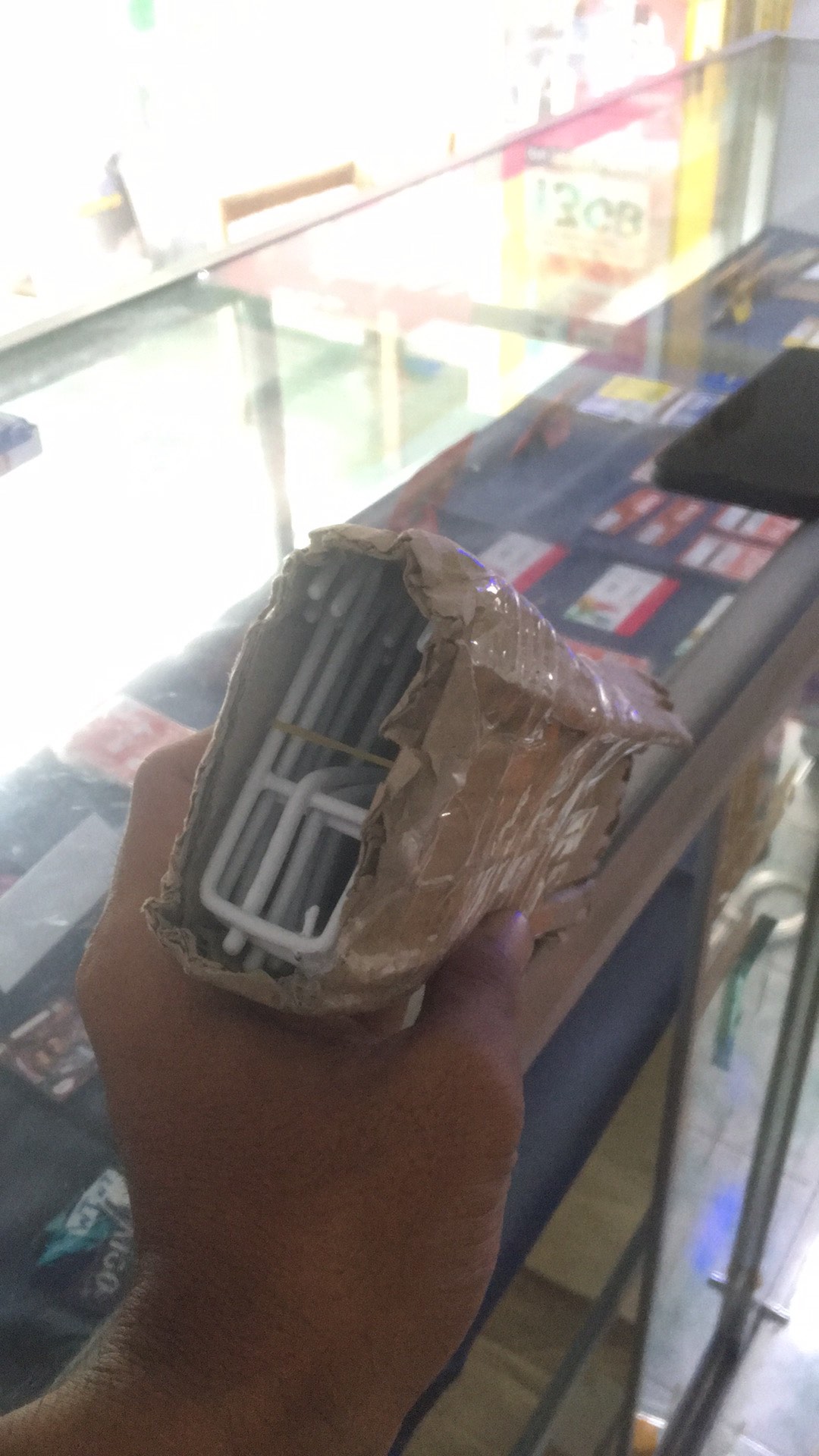 Gantungan Aksesoris Hook Ram 10 Cm Putih | Display Cantolan ( 10 Pcs)