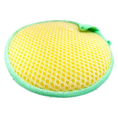 2 SISI  SPONGE BUSA SABUT CUCI PIRING 2 SISI SPONS CUCI PIRING - IDEAL / BUSA CUCI PIRING OVAL / SPONGE BUSA PIRING 2 SISI