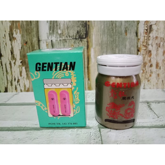 Gentian (obat rematik, pegal linu, sakit pinggang, encok)