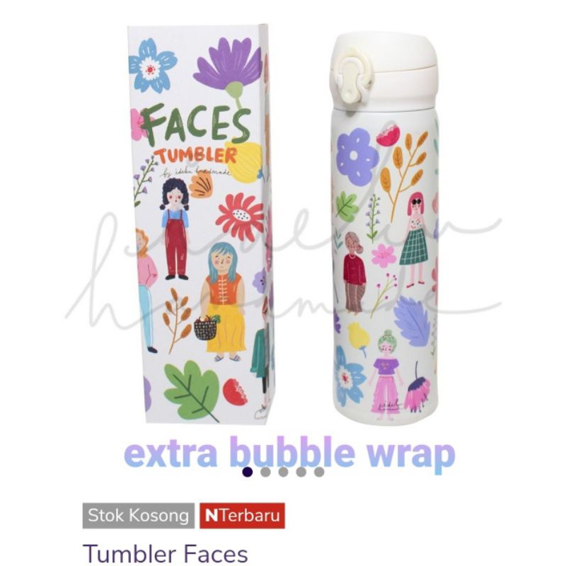 Tumbler Faces Ideku Handmade Idekuhandmade