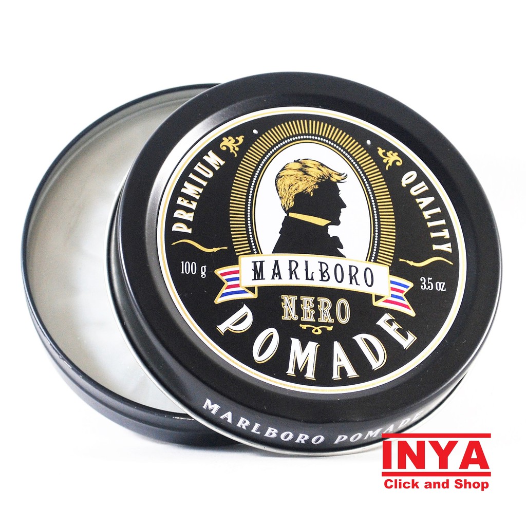 POMADE MARLBORO NERO BLACK 100gr - OIL BASED