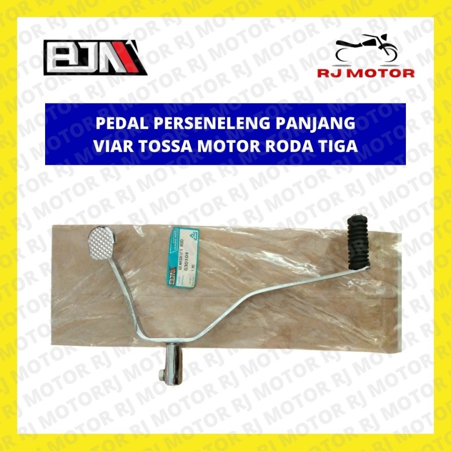 PEDAL PERSENELENG PANJANG VIAR TOSSA MOTOR RODA TIGA BJM KUALITAS BGS