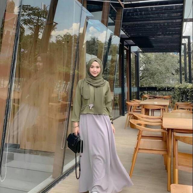 Binna Dress Hijau Wardah