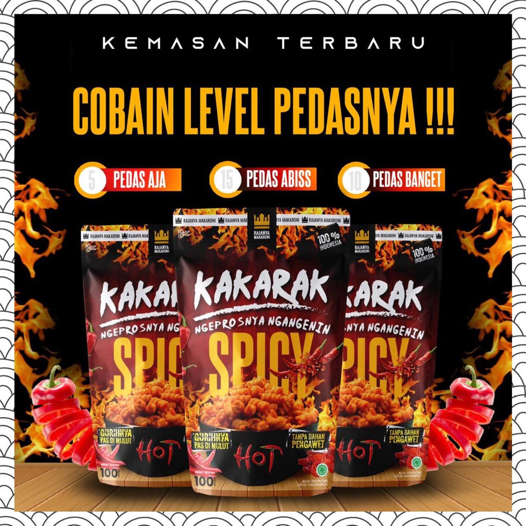 

MAKARONI SPIRAL VARIAN PEDAS