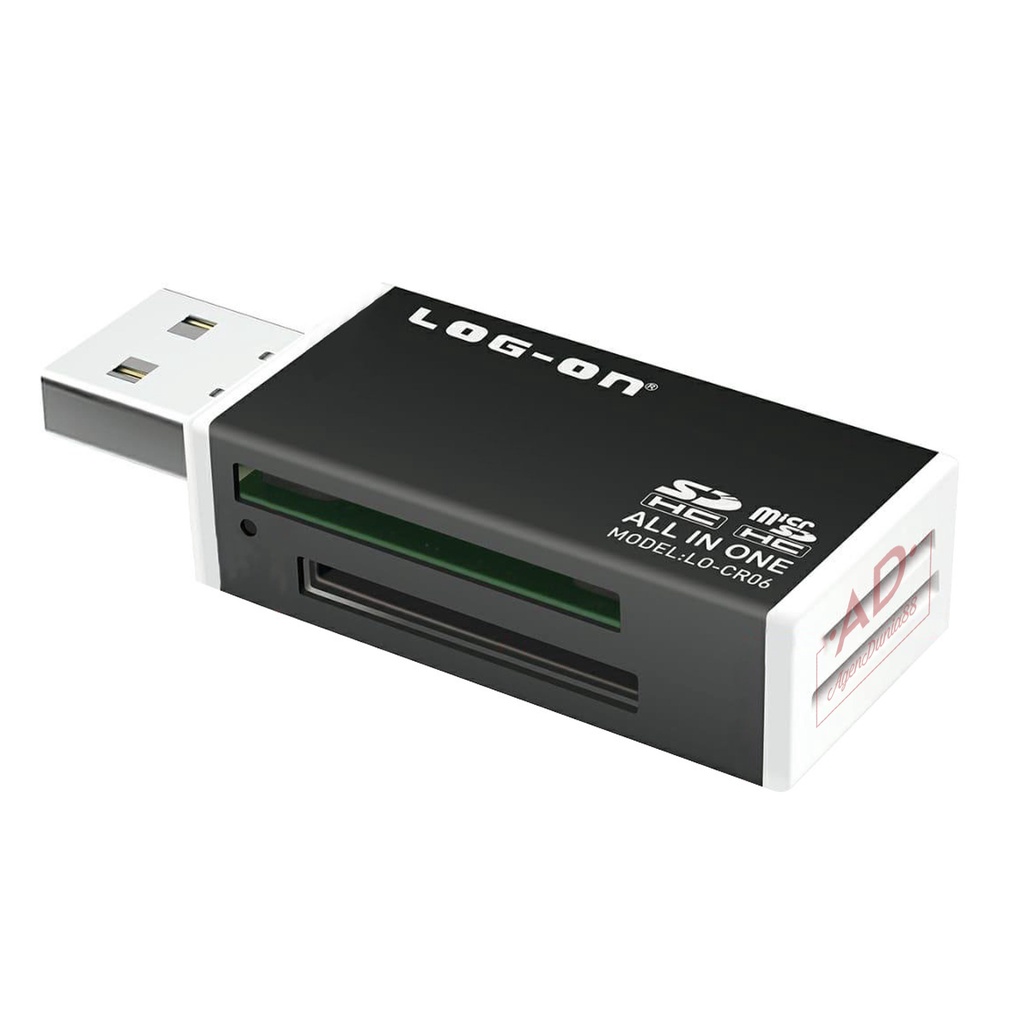 CARD READER LOG ON LO-CR06 HIGH SPEED 4 IN 1 USB 2.0