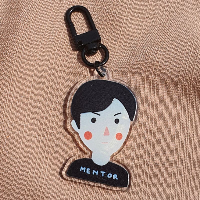 Start up Keychain Dalmi Dosan Jipyeong gantungan kunci startup