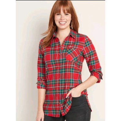 OLD NAVY - FLANEL - ATASAN/ KEMEJA WANITA & PRIA - UNISEX
