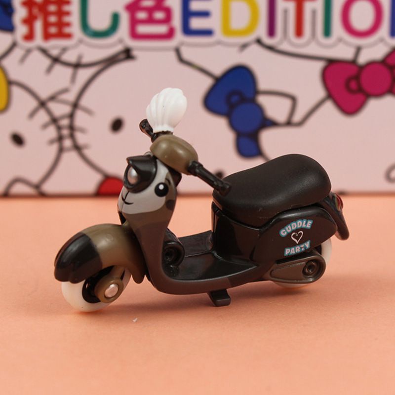 Tomica Diecast Toys Small Alloy Motorcycle Model Mickey Minnie Anime Gift