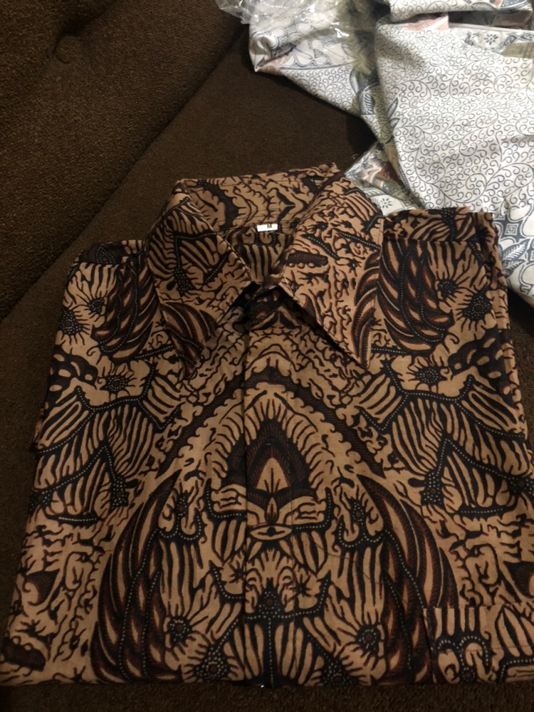 Kemeja Batik Pria Ppbtk07 Wsa04 Lengan Panjang /kemejapria/kemejabatik/batikpria