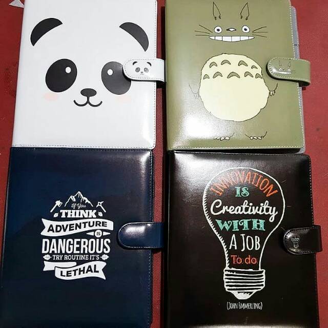 

Binder A5 B5 Custom Ring Notebook Kartun Dreamcatcher Batman Abstrak Quotes