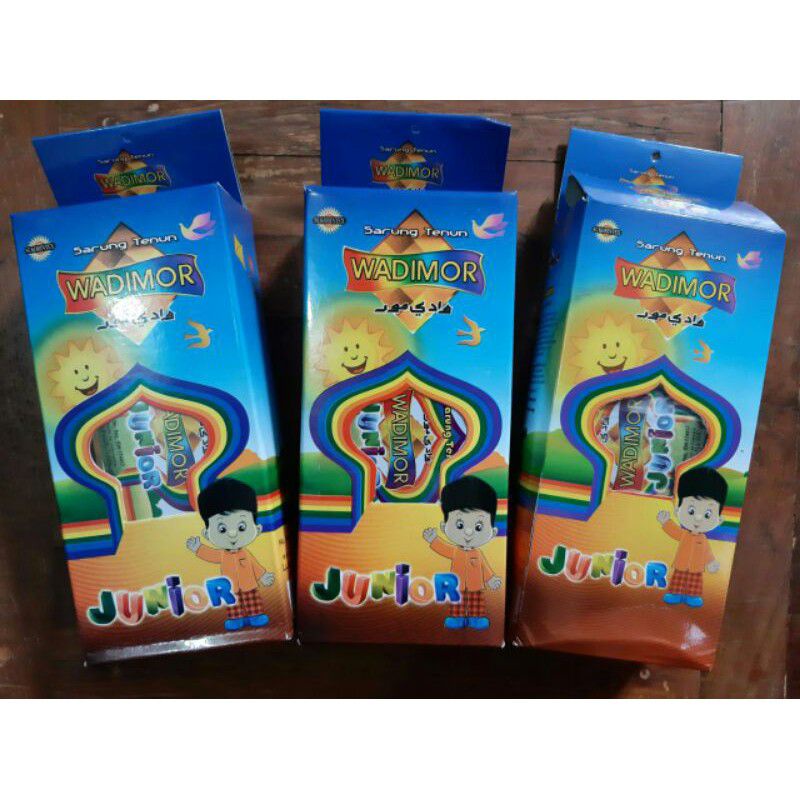 Sarung Wadimor Junior (Asli) Kain Lembut Harga Grosir