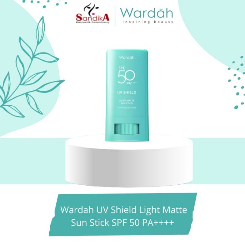 Wardah UV Shield Light Matte Sun Stick 22 g