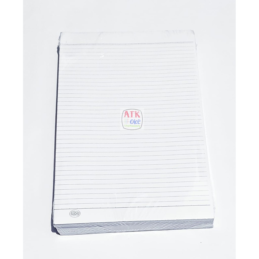 

HJK Sidu Kertas Double Folio Bergaris (200 Lembar)