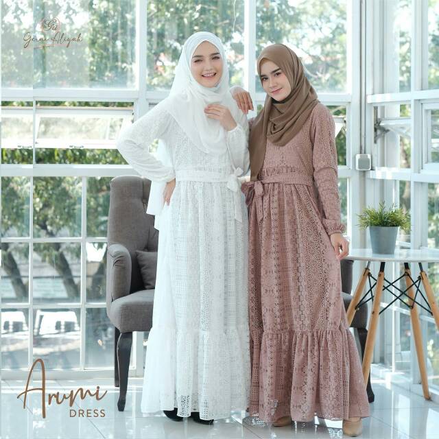 Ready stokArumi dress gerai aliyah