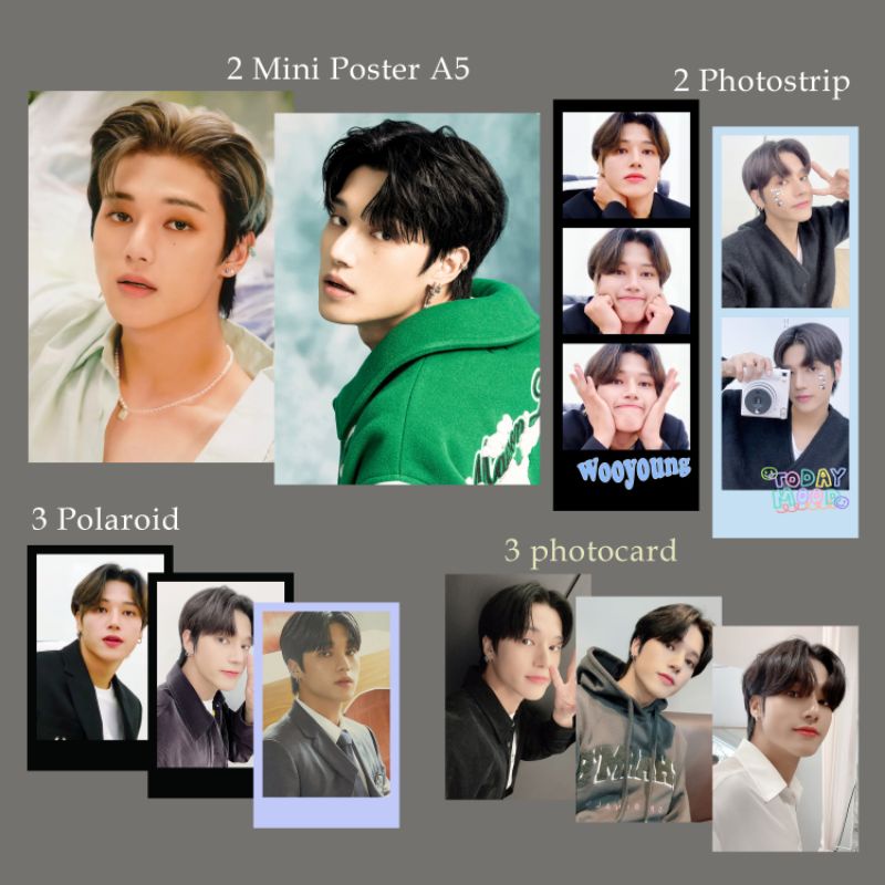 FANKIT ATEEZ MEMBER PAKET HEMAT