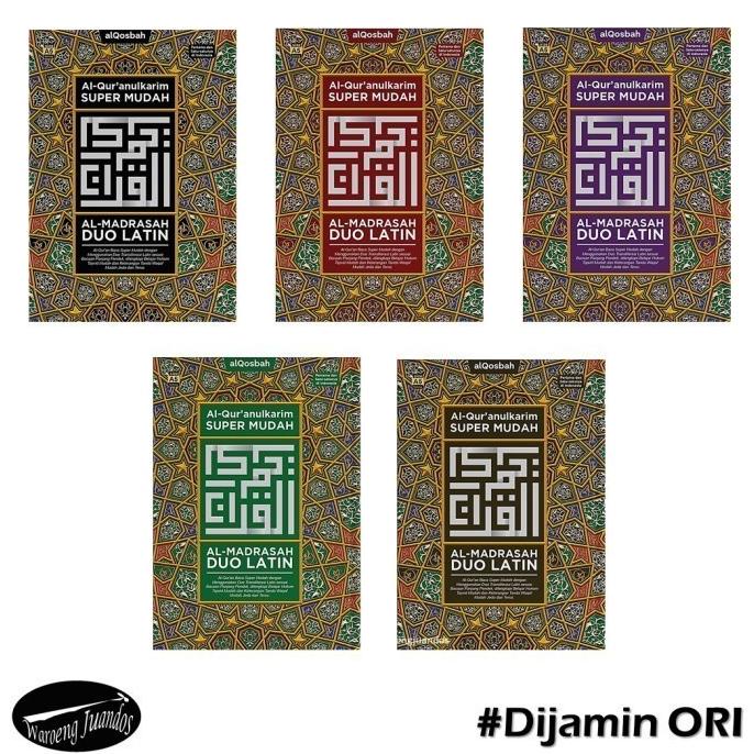 

Alquran Al Madrasah Duo Latin Terjemahan Ukuran Besar A4 - Alqosbah Stok Baru