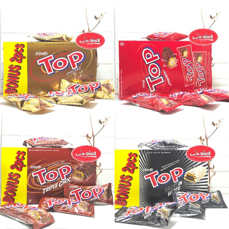 

Delfi Top Coklat All Variant 9gr (1 box isi 24 pcs)