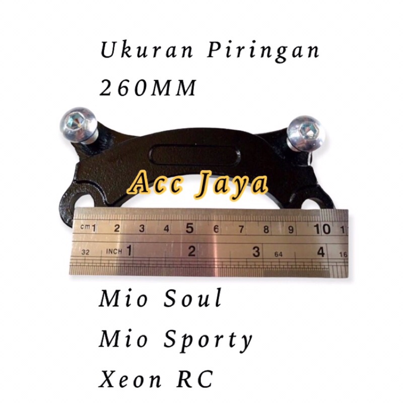 BREKET BRAKET PIRINGAN CAKRAM MIO SOUL MIO SMILE XEON RC DIAMETER 260MM