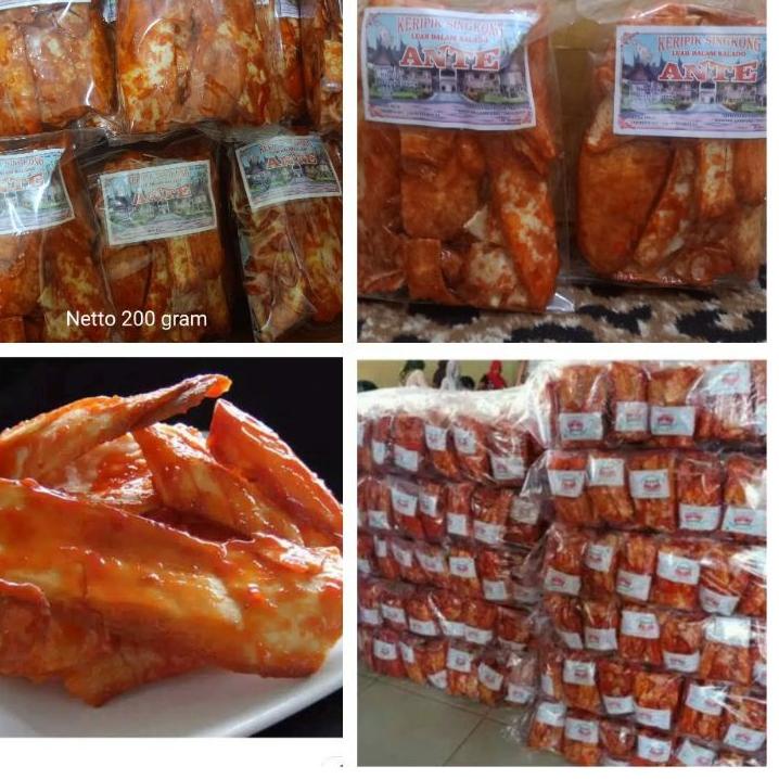 

Yang terbaru--Kripik balado sanjay paket 5 bungkus