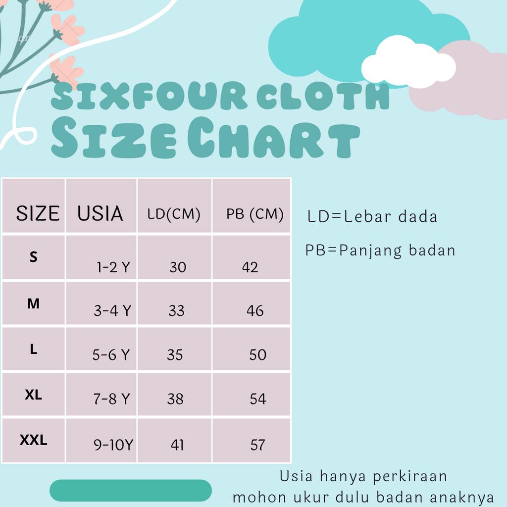 Kaos anak laki laki usia 1-10 tahun Kaos Distro anak