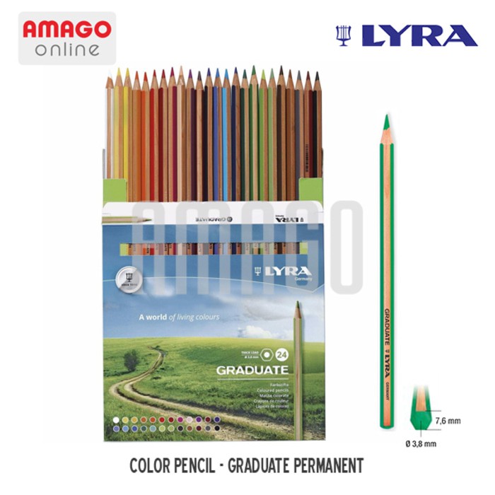 

LYRA Graduate Permanent - Cardboard - 24 Colors - 2871241