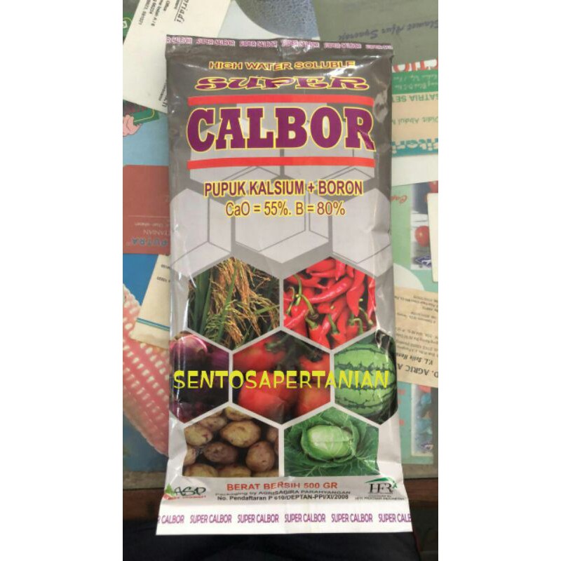 pupuk kalsium boron SUPER CALBOR 500gram