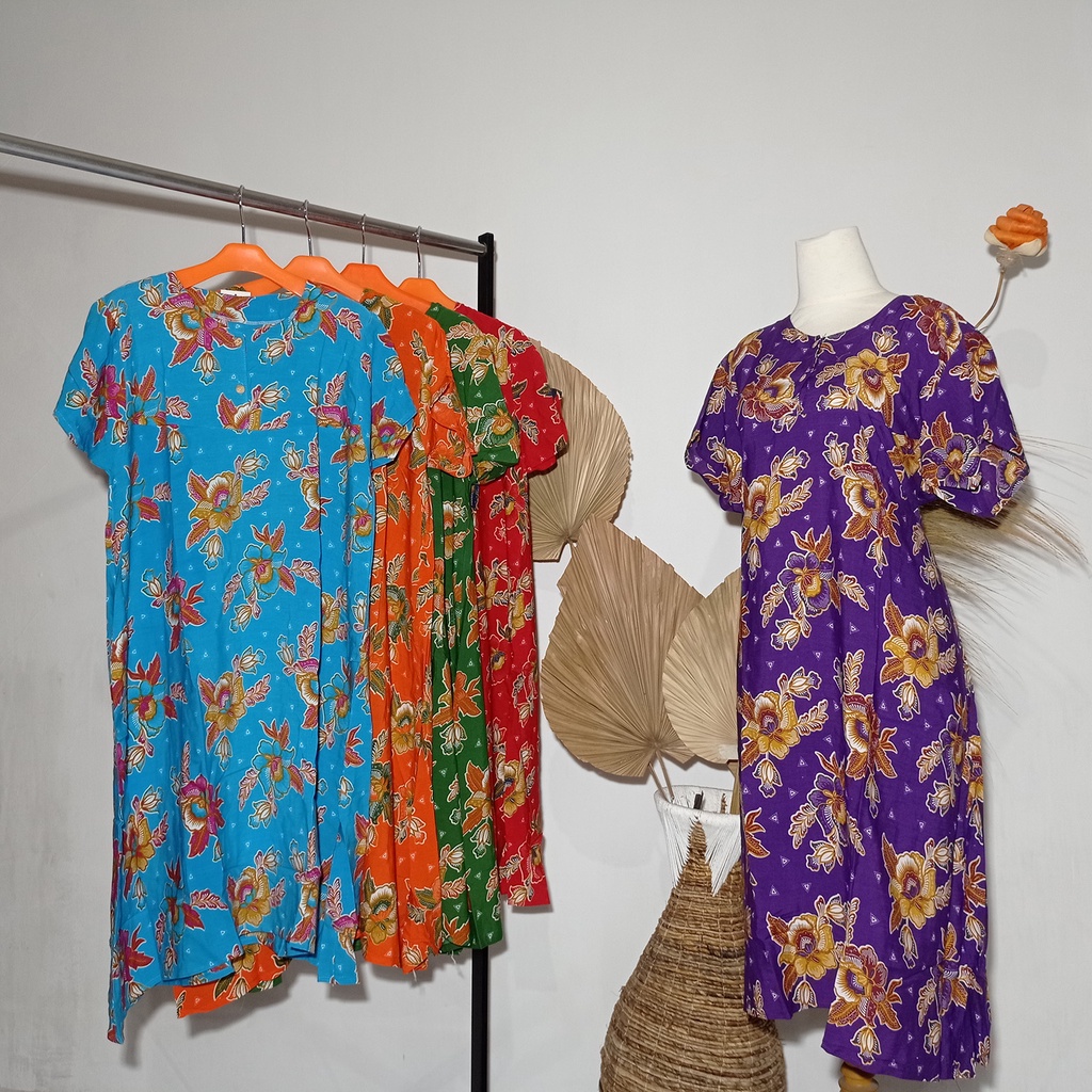 DASTER AK PIAS - 02 / DASTER RAYON BATIK DRESS RUMAHAN