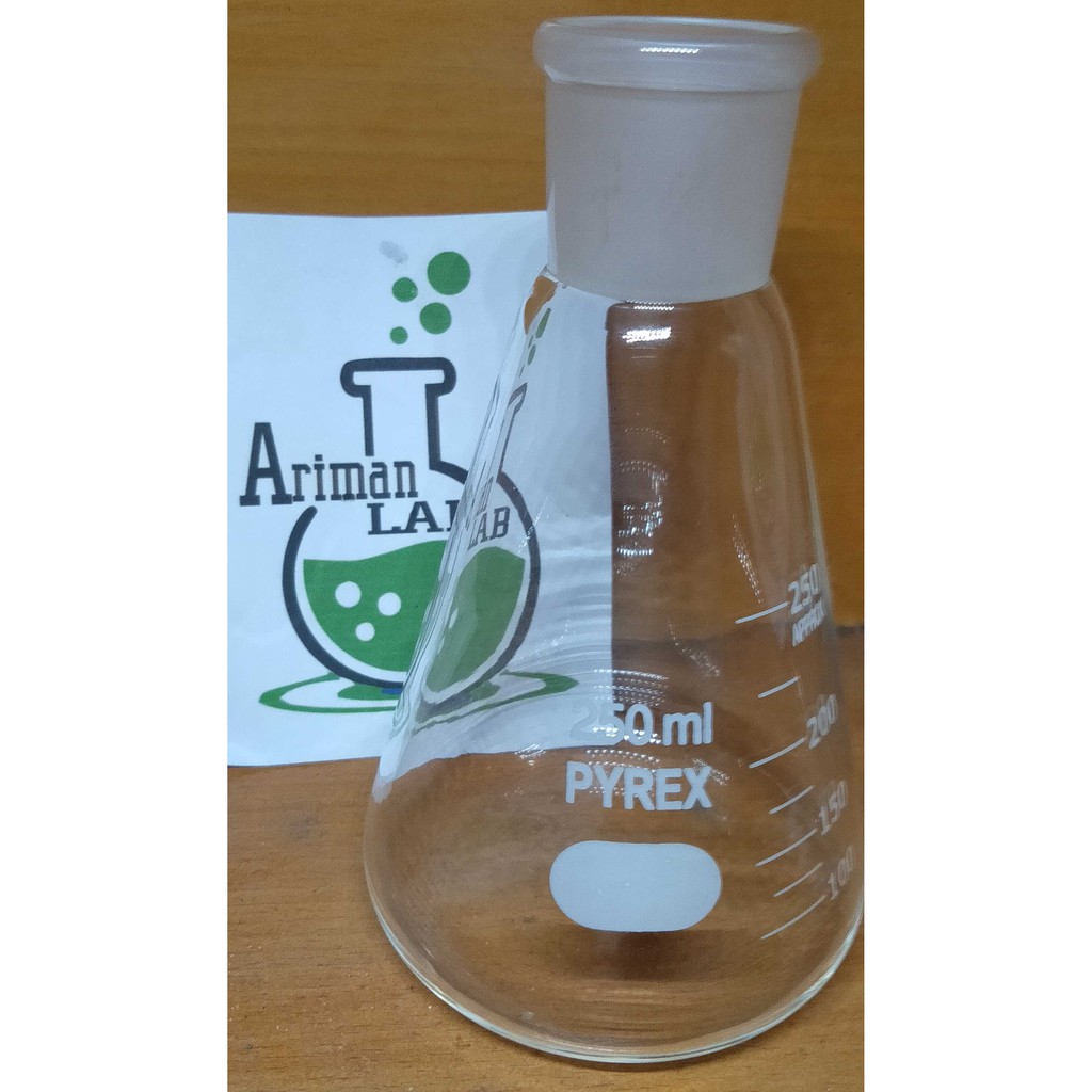 Jual Erlenmeyer 500 Ml 1000 Ml Asah Tutup Shopee Indonesia