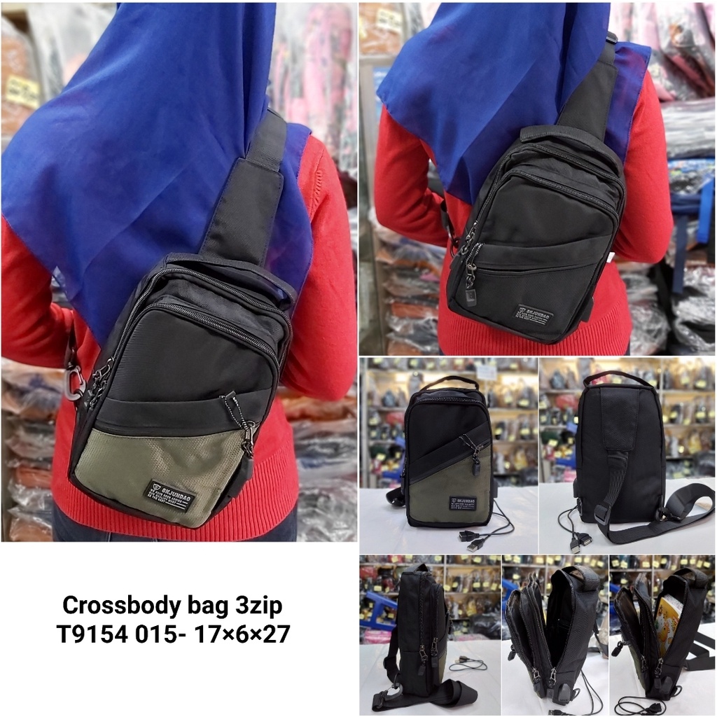 Tas import slingbag selempang pria