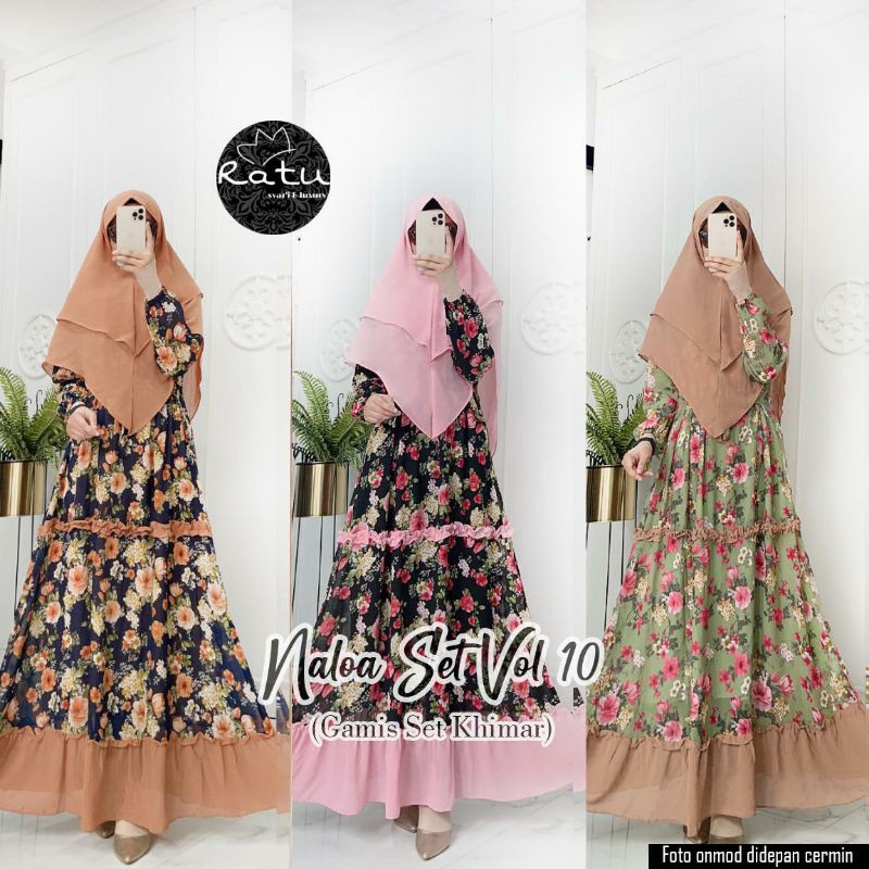 gamis NALOA SET VOL 10 ORI RATU