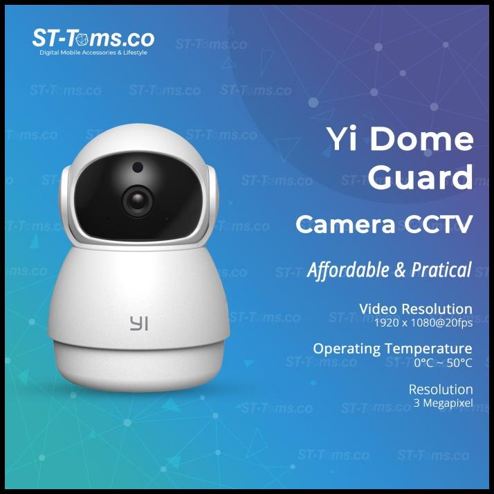 Yi Dome Guard 1080P Ip Camera Versi Internasional