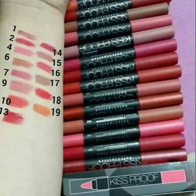 LIPSTIK KISS PROOF SOFT MATTE MENOW ORIGINAL