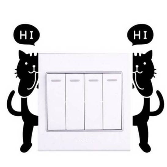 Wall Decal - Stiker Dinding Switch Button_SB10