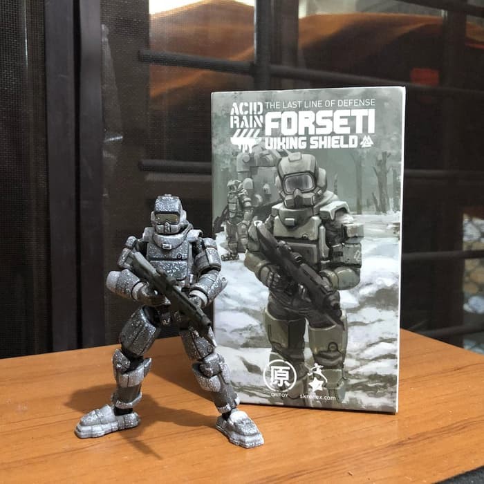Terbaru ACID RAIN Forseti Viking Shield BIB Original figure