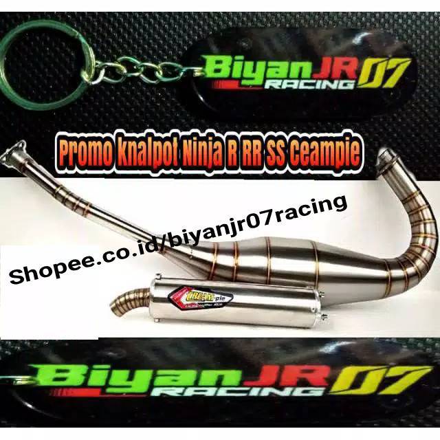 Knalpot Ninja R Rr Crempie Zz1 Stainless